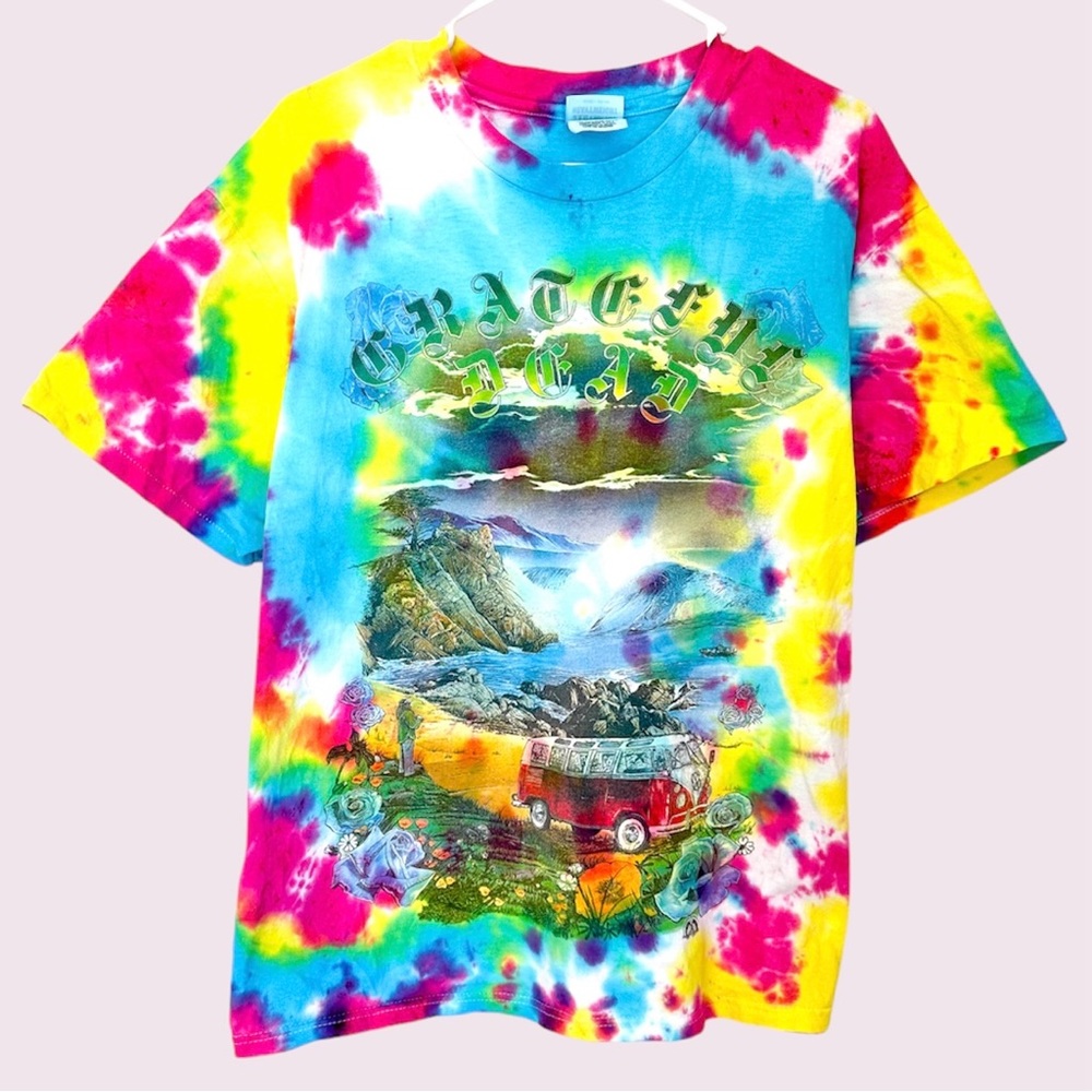 Vintage grateful dead tie dye tee